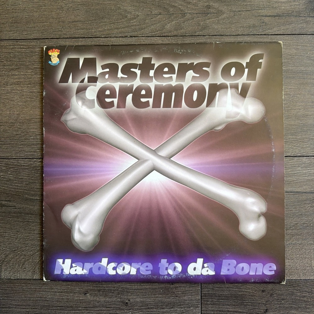 Masters Of Ceremony Hardcore To Da Bone 12" Vinyl Hardcore Gabber Holland VG+